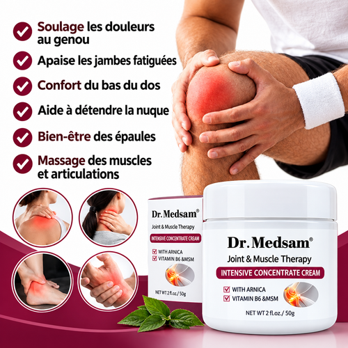 Crème Articulations & Muscles Dr. Medsam® – 50 g