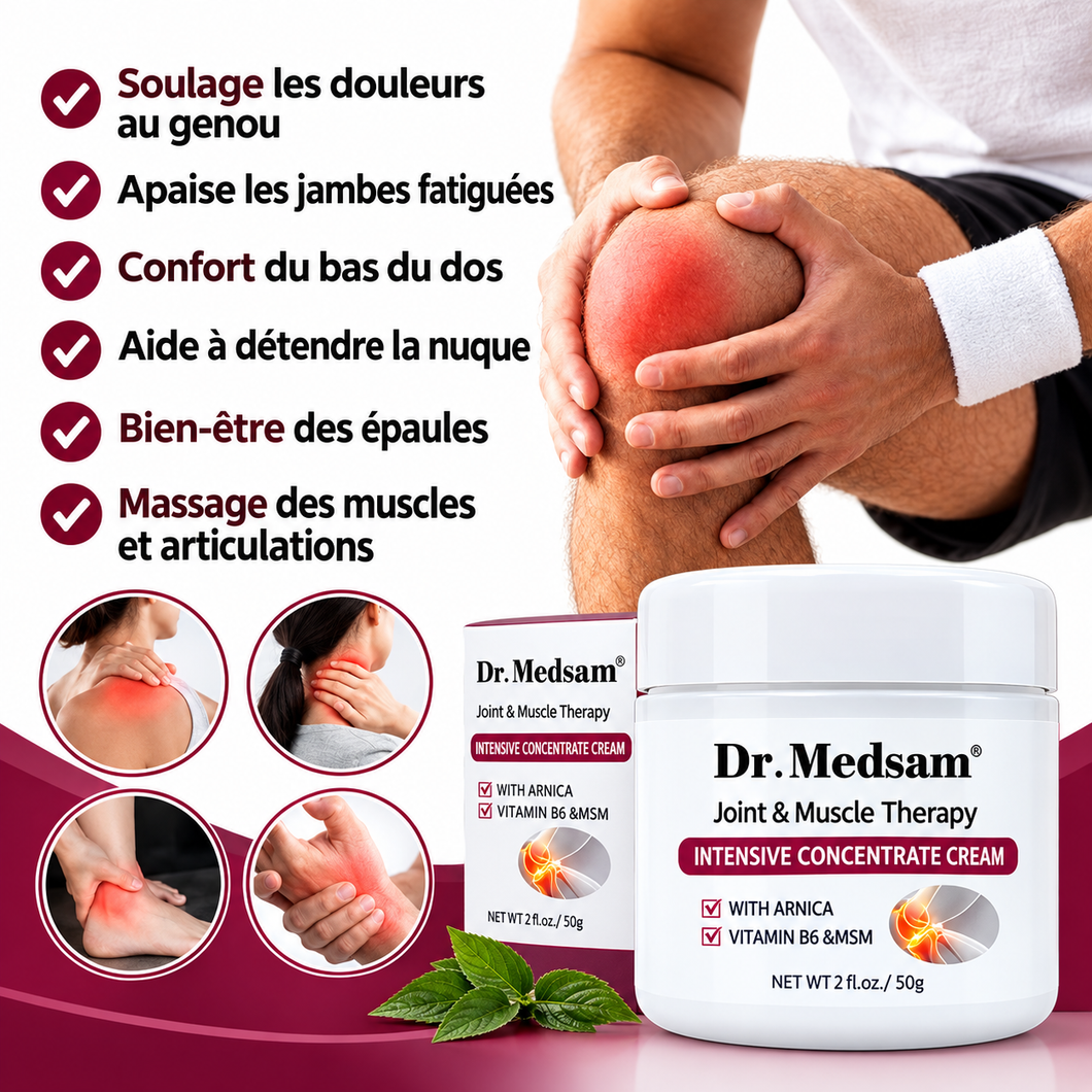 Crème Articulations & Muscles Dr. Medsam® – 50 g